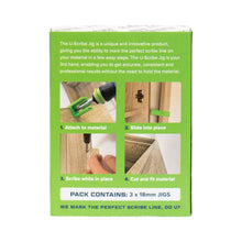 Load image into Gallery viewer, 18mm (11/16&quot;) U-Scribe Jig - Set of 3